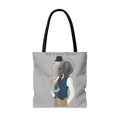 The Curio Trunk Eloise & Ethan Double Sided Tote Bag Grey