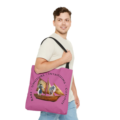 The Curio Trunk Ethan and Eloise Sailors Tote Bag Pink