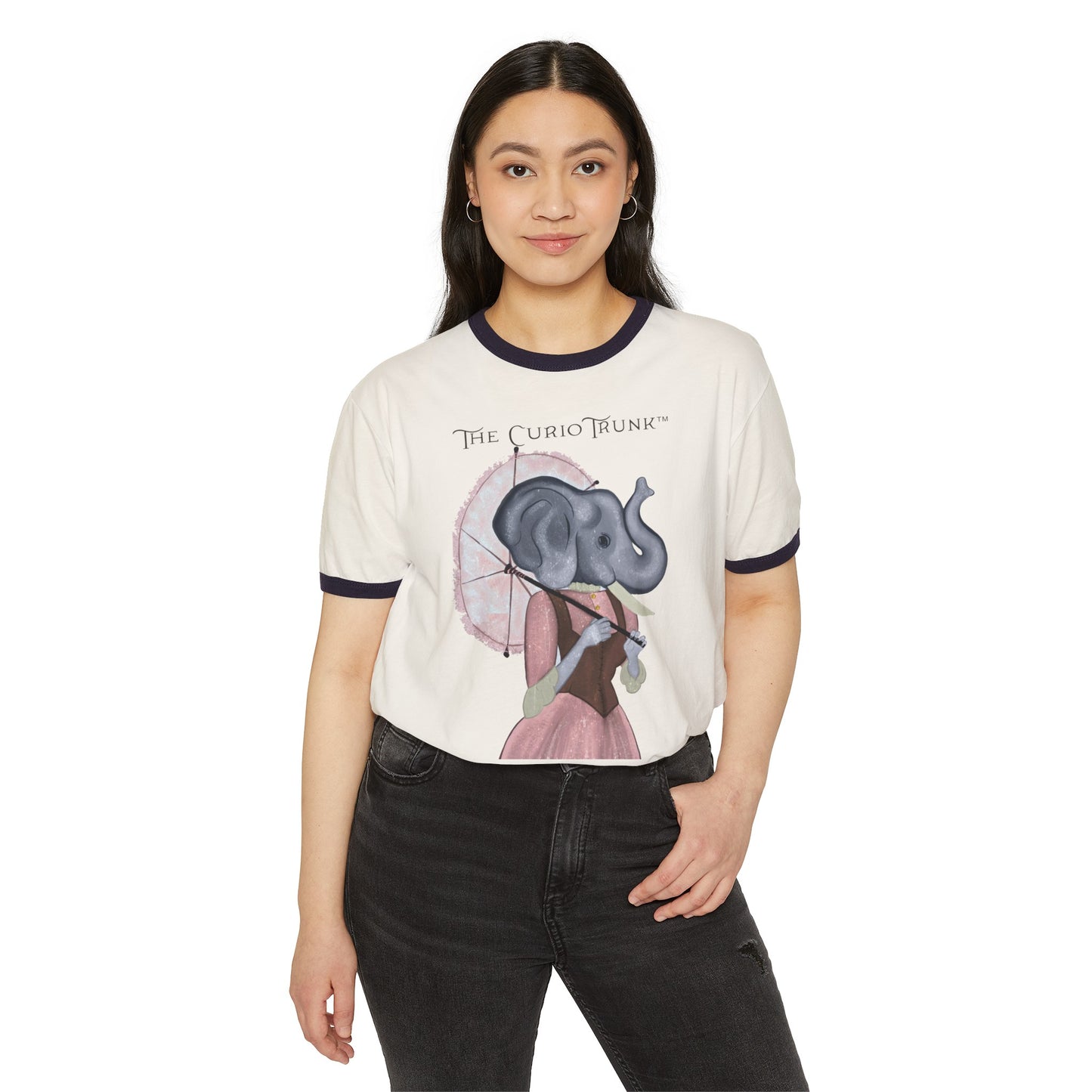 Eloie's Cotton Ringer T-Shirt