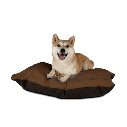 Brown Curio Trunk Pet Bed