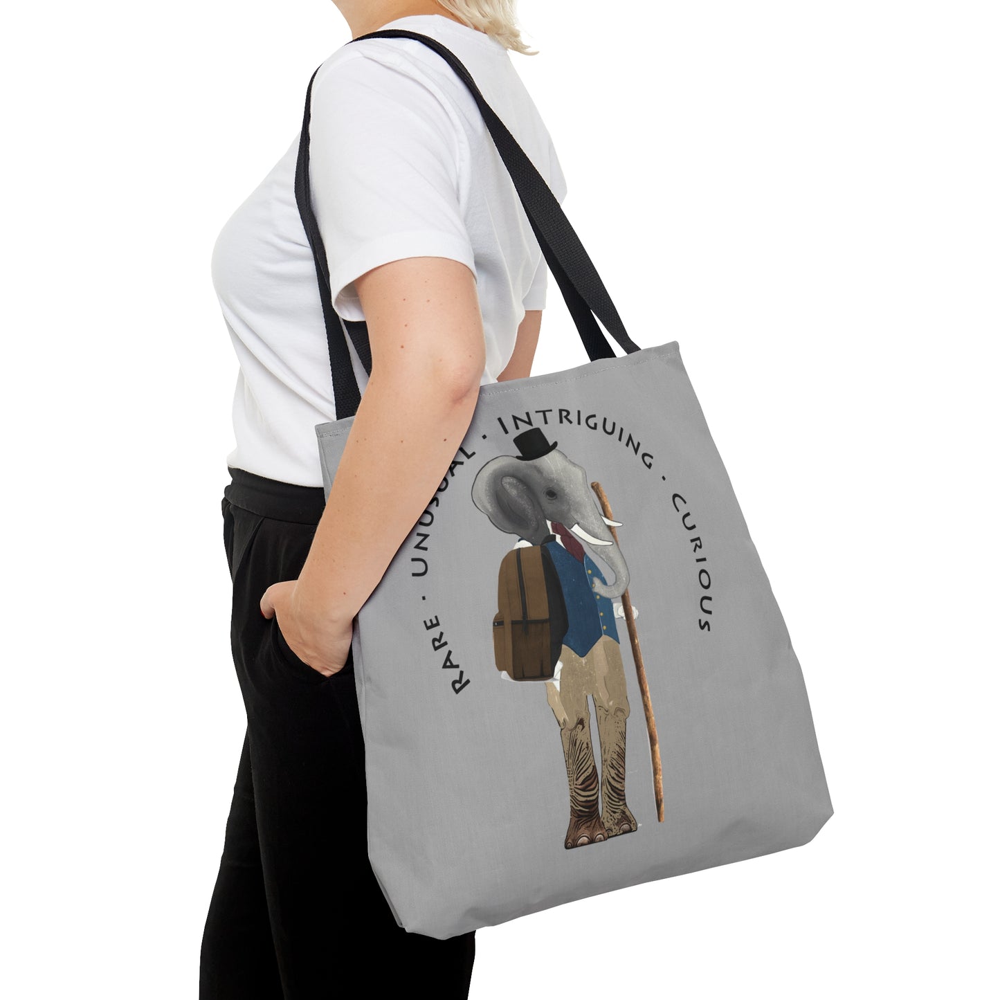 The Curio Trunk Ethan Hikers Tote Bag Grey