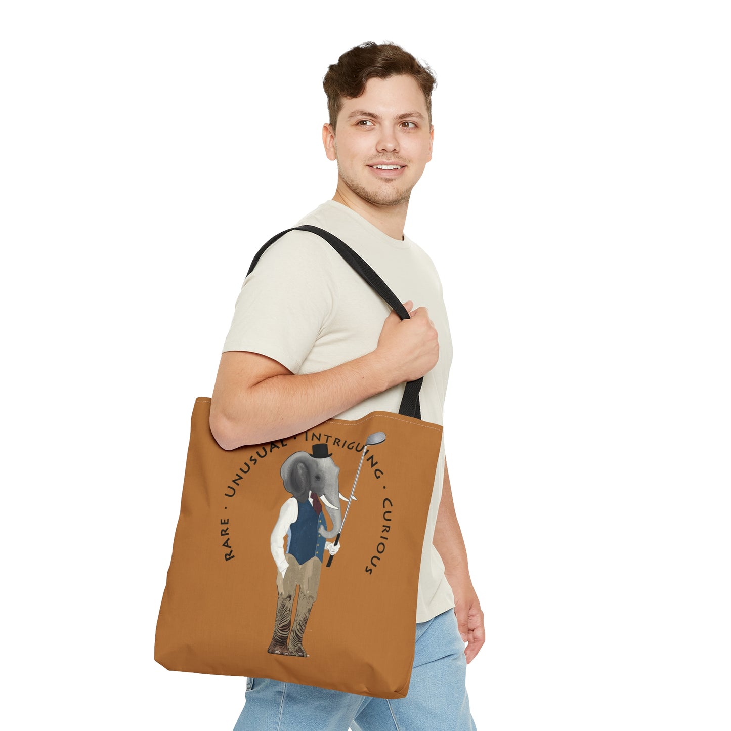 The Curio Trunk Ethan Golfers Tote Bag Brown