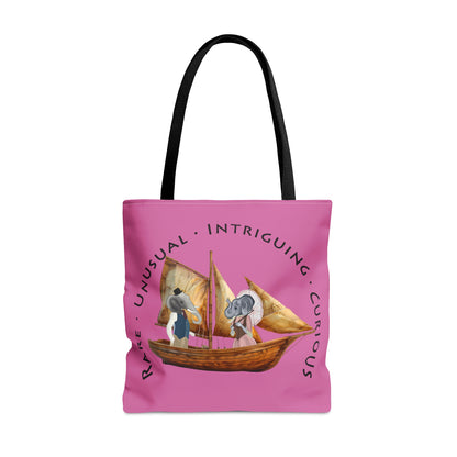 The Curio Trunk Ethan and Eloise Sailors Tote Bag Pink