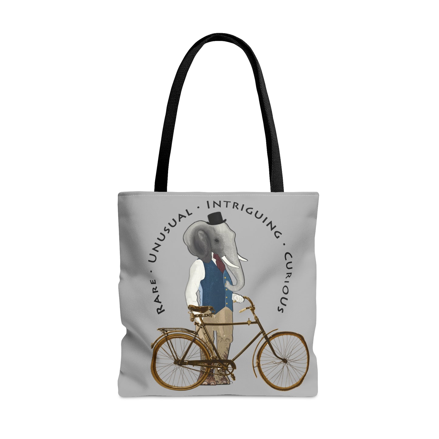 The Curio Trunk Ethan Bikers Tote Bag Grey