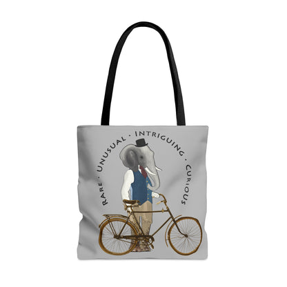 The Curio Trunk Ethan Bikers Tote Bag Grey