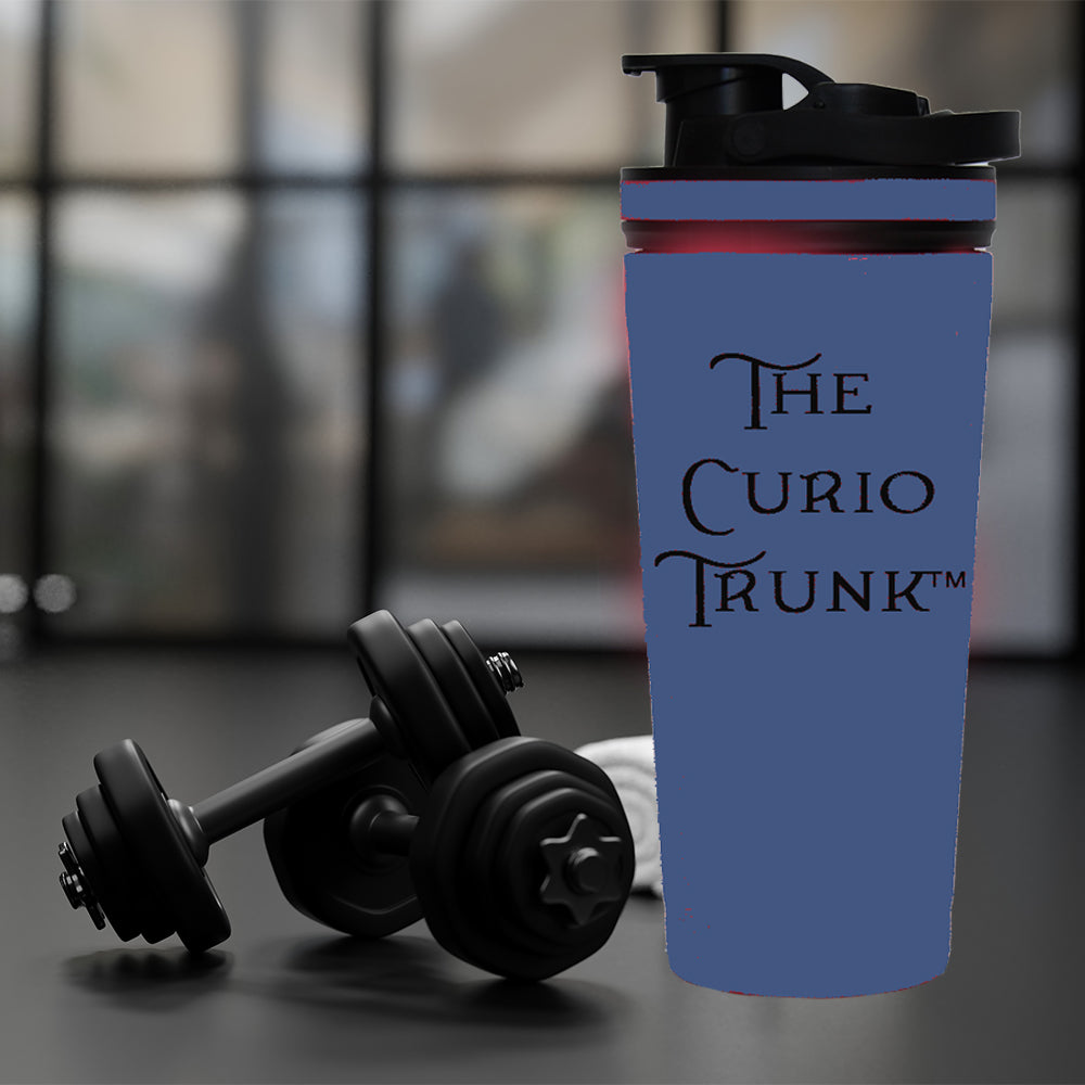 The Curio Trunk 26oz Navy Ice Shaker