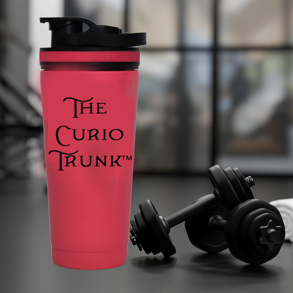 The Curio Trunk 26oz Pink Ice Shaker