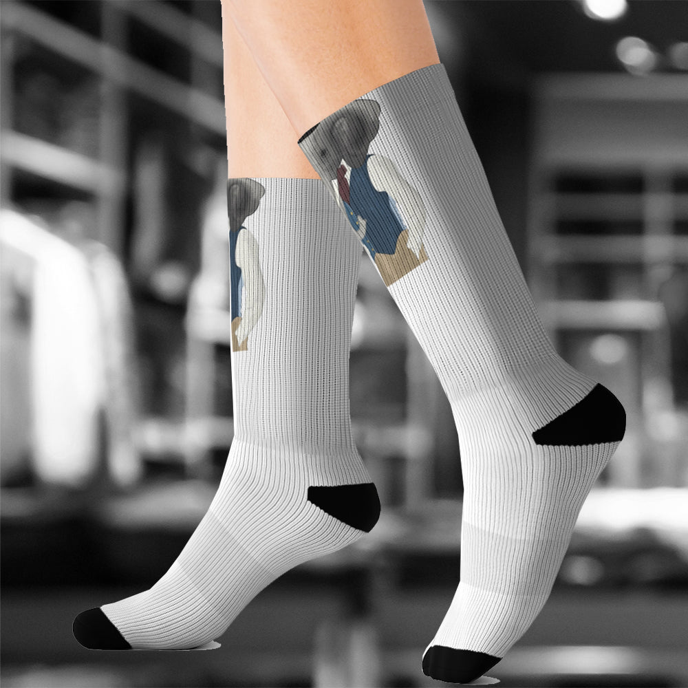 Ethan Sublimation Crew Socks