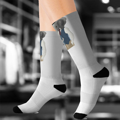 Ethan Sublimation Crew Socks