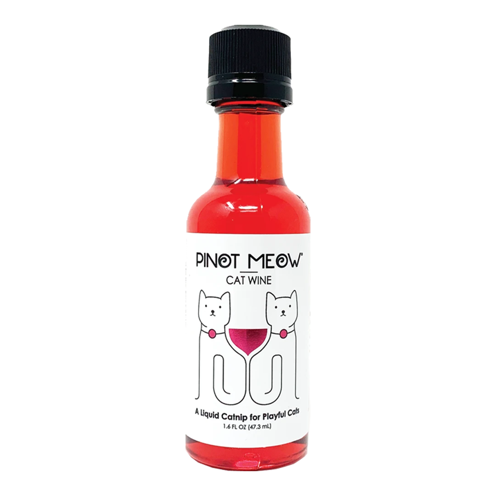 Pinot Meow Cat Wine 1.7oz Bottle