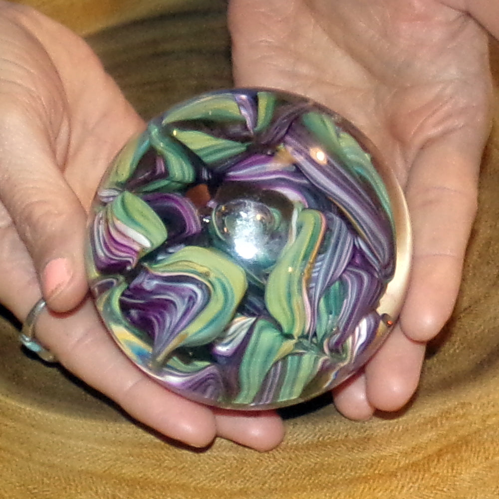 The Curio Trunk Hand Blown Glass Paper Weights