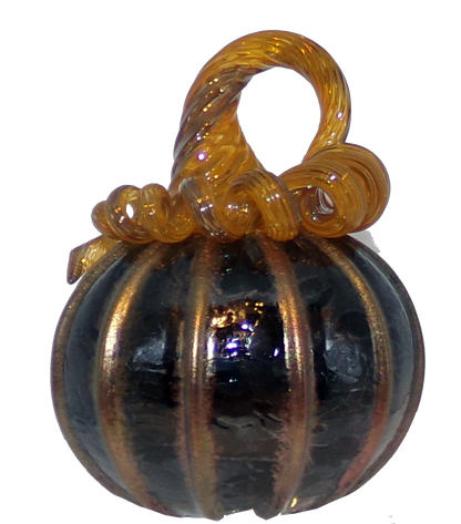 The Curio Trunk Hand Blown Glass Pumpkins