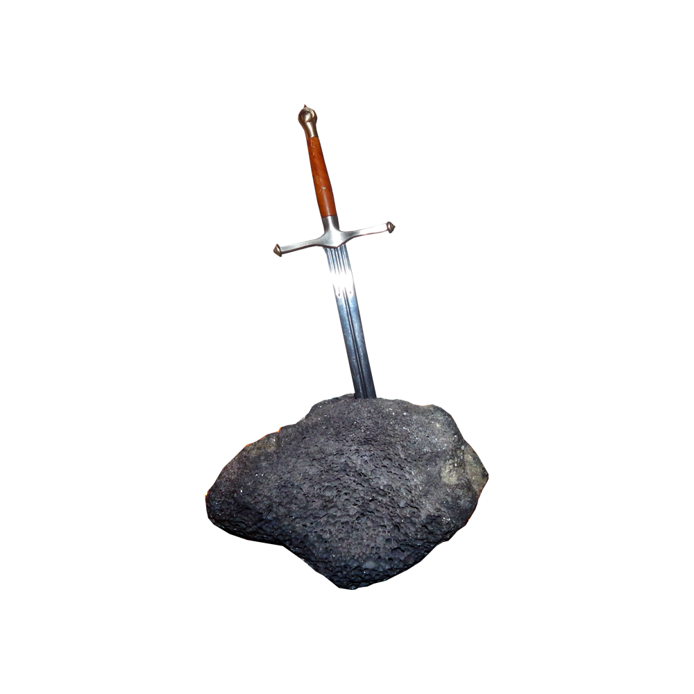 Sword In The Moon Rock Letter Opener