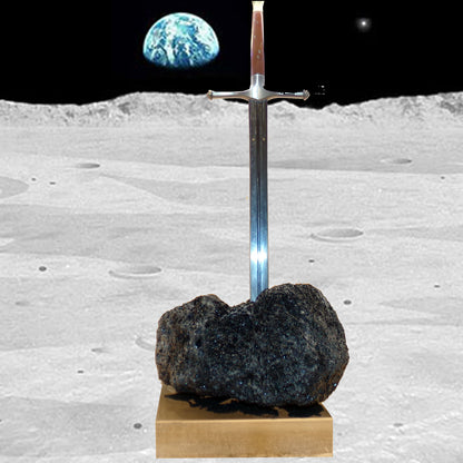 Sword In The Moon Rock Letter Opener