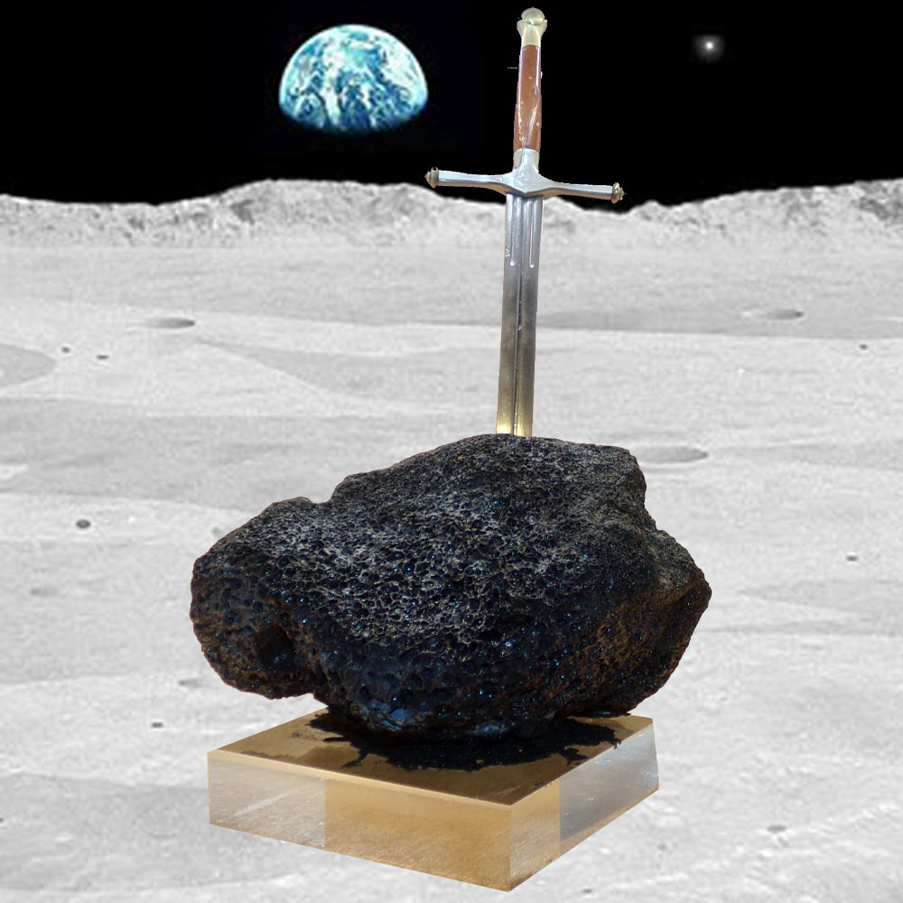 Sword In The Moon Rock Letter Opener