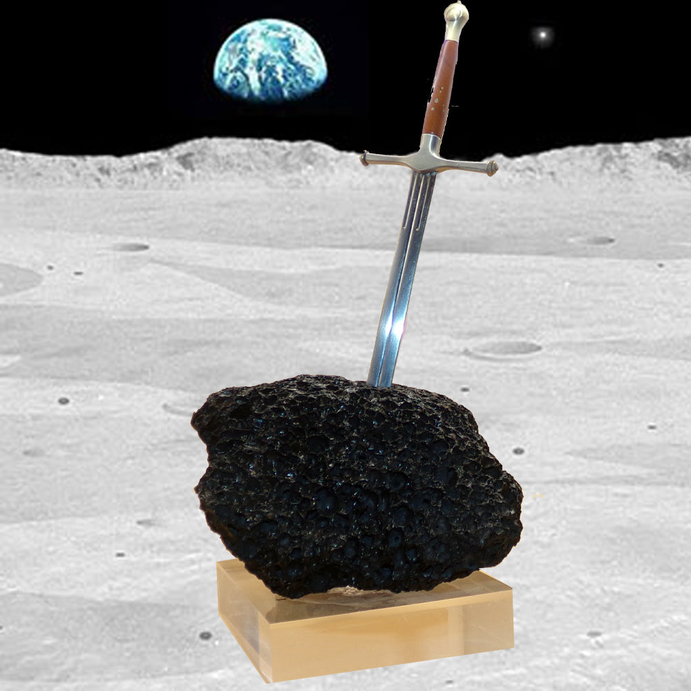 Sword In The Moon Rock Letter Opener