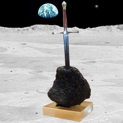 Sword In The Moon Rock Letter Opener