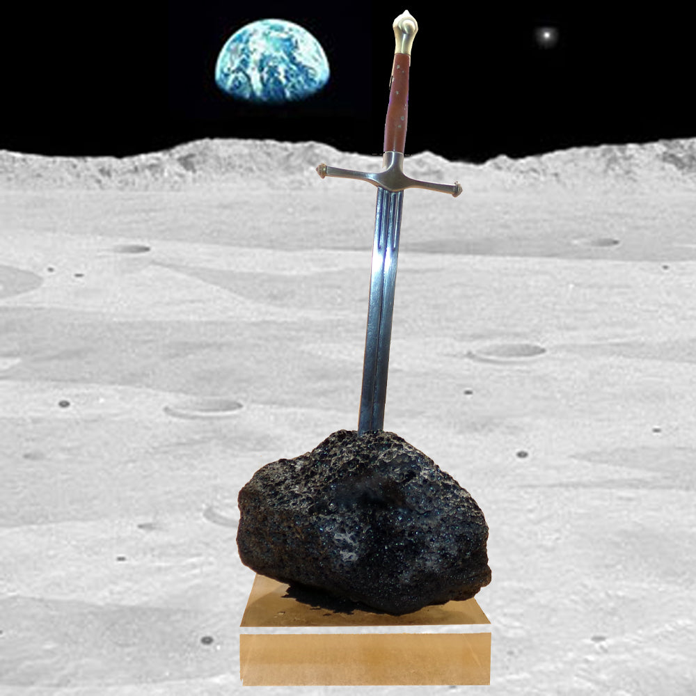 Sword In The Moon Rock Letter Opener