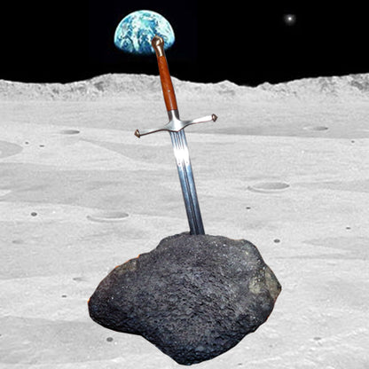 Sword In The Moon Rock Letter Opener