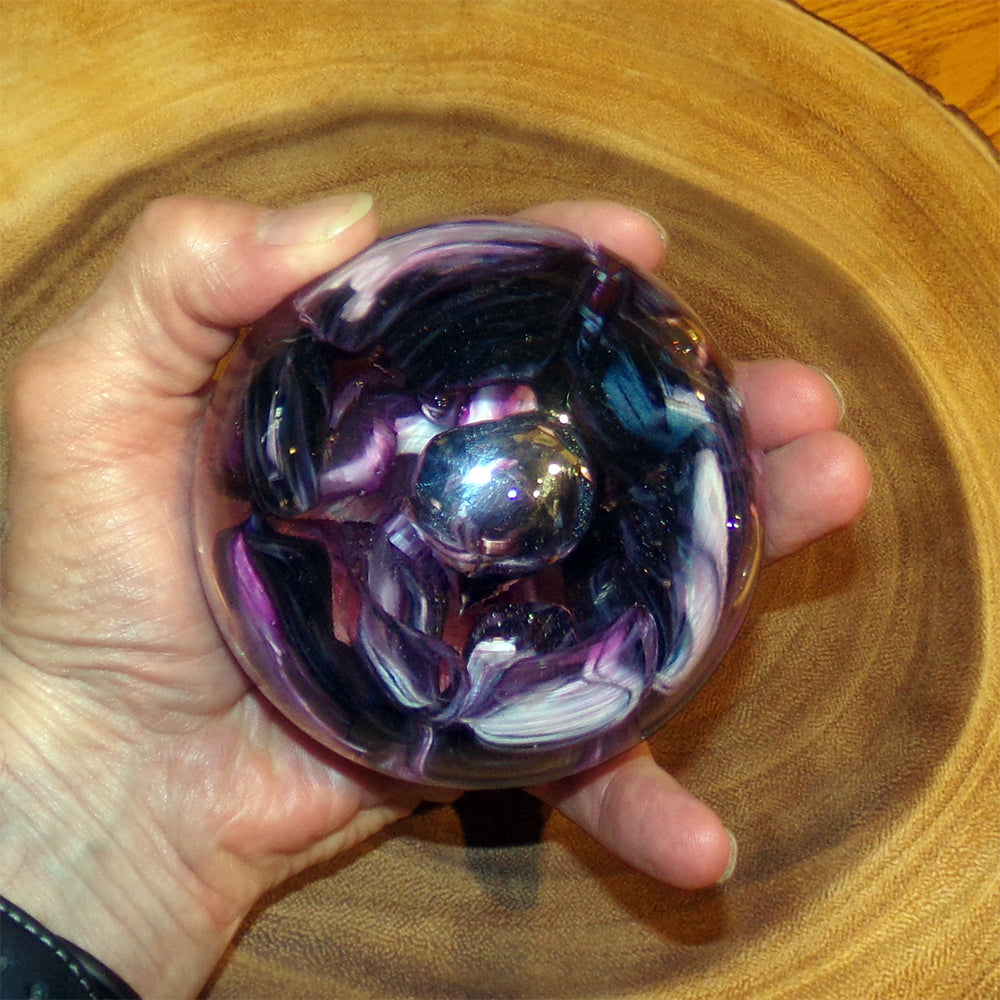 The Curio Trunk Hand Blown Glass Paper Weights